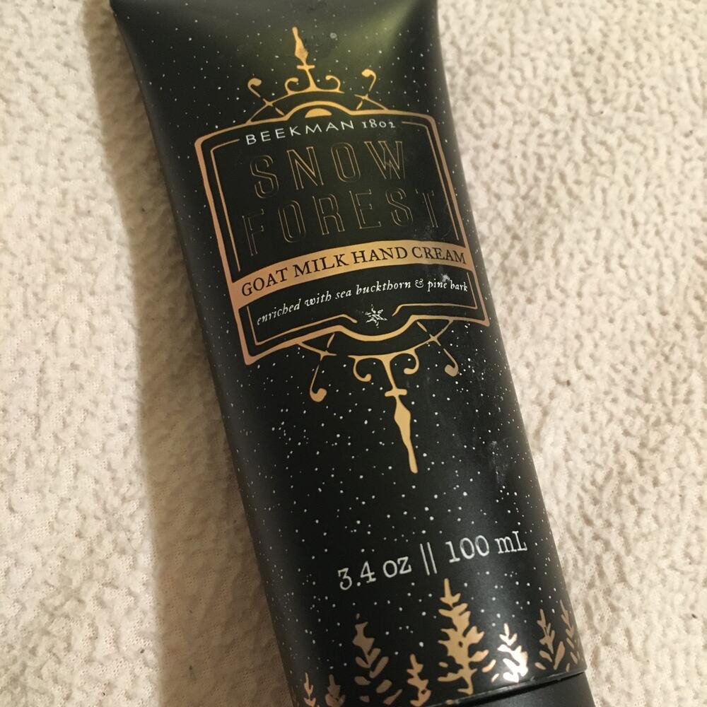 Beekman 1802 SNOW FOREST 3.4 oz Lotion Goat Milk Made in the USA NEW